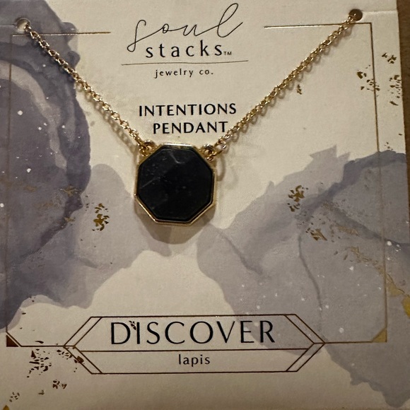 NEW- Soul Stacks Intentions Pendant in Gold and Black Onyx.
ASK if this is avail - Picture 5 of 8